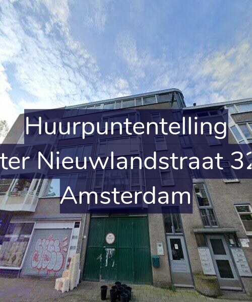 Foto gevel Huurpuntentelling voor Pieter Nieuwlandstraat 32-C, Amsterdam