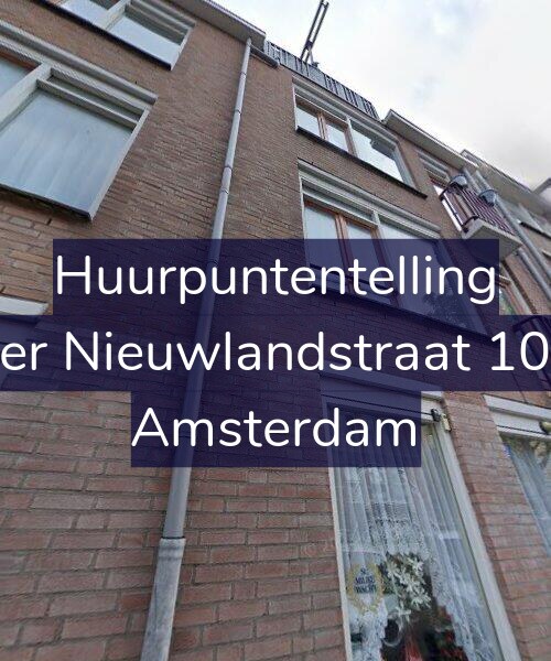 Foto gevel Huurpuntentelling voor Pieter Nieuwlandstraat 106-A, Amsterdam