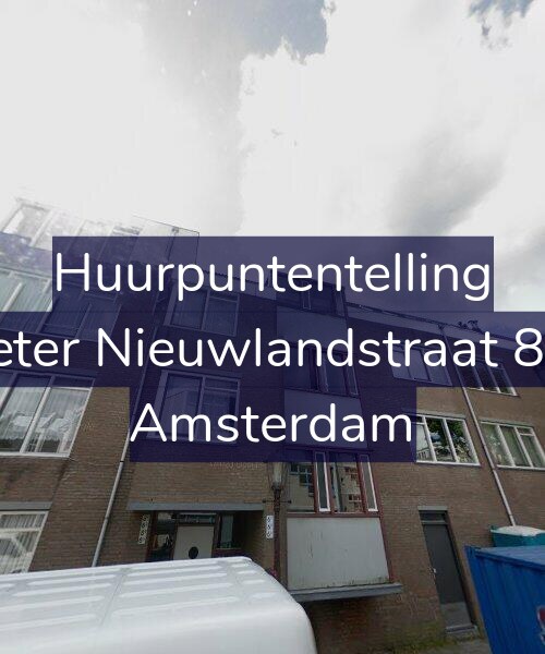 Foto gevel Huurpuntentelling voor Pieter Nieuwlandstraat 8-A, Amsterdam