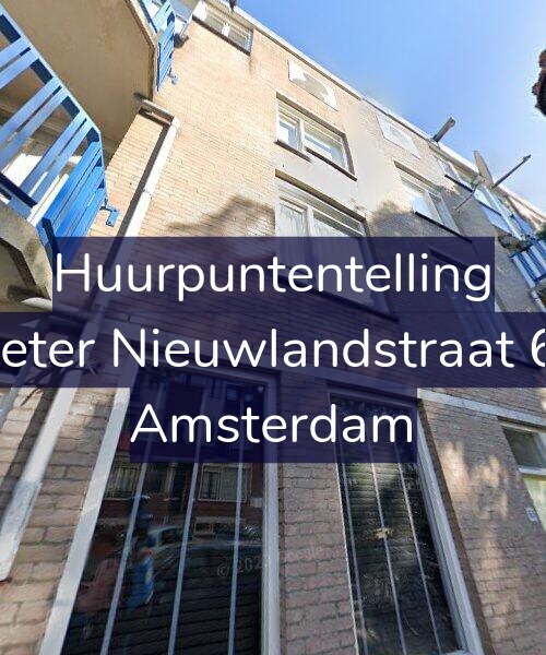 Foto gevel Huurpuntentelling voor Pieter Nieuwlandstraat 63, Amsterdam