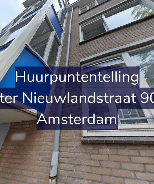 Foto gevel Huurpuntentelling voor Pieter Nieuwlandstraat 90-A, Amsterdam