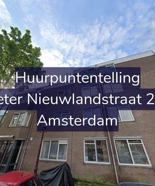 Foto gevel Huurpuntentelling voor Pieter Nieuwlandstraat 2-D, Amsterdam