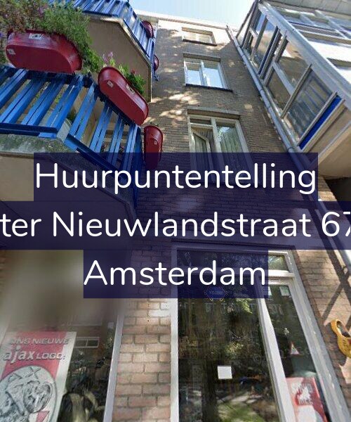 Foto gevel Huurpuntentelling voor Pieter Nieuwlandstraat 67-B, Amsterdam