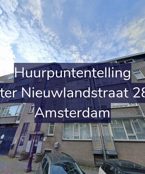 Foto gevel Huurpuntentelling voor Pieter Nieuwlandstraat 28-C, Amsterdam