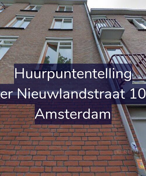 Foto gevel Huurpuntentelling voor Pieter Nieuwlandstraat 108-C, Amsterdam