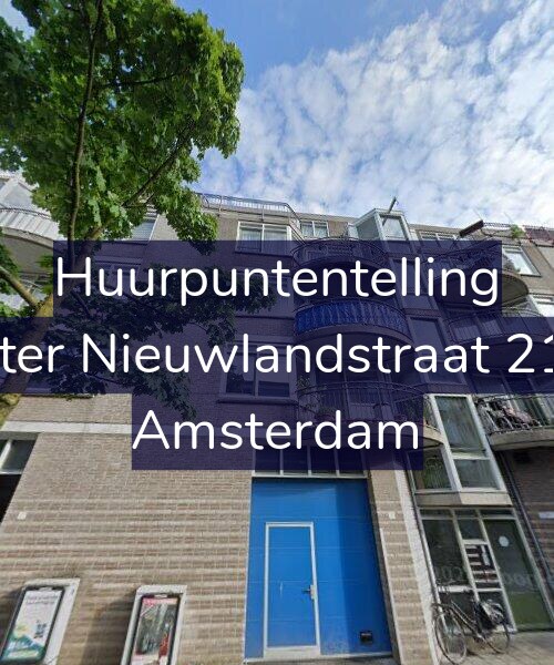 Foto gevel Huurpuntentelling voor Pieter Nieuwlandstraat 21-A, Amsterdam