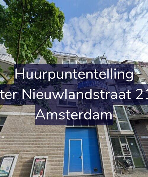 Foto gevel Huurpuntentelling voor Pieter Nieuwlandstraat 21-B, Amsterdam