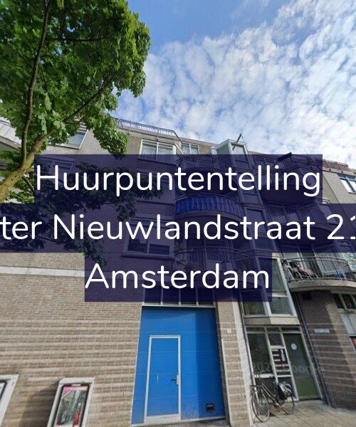 Foto gevel Huurpuntentelling voor Pieter Nieuwlandstraat 21-C, Amsterdam