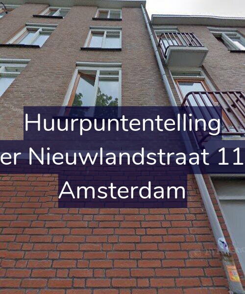 Foto gevel Huurpuntentelling voor Pieter Nieuwlandstraat 110-D, Amsterdam