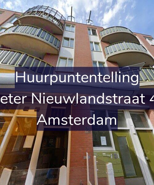 Foto gevel Huurpuntentelling voor Pieter Nieuwlandstraat 41, Amsterdam