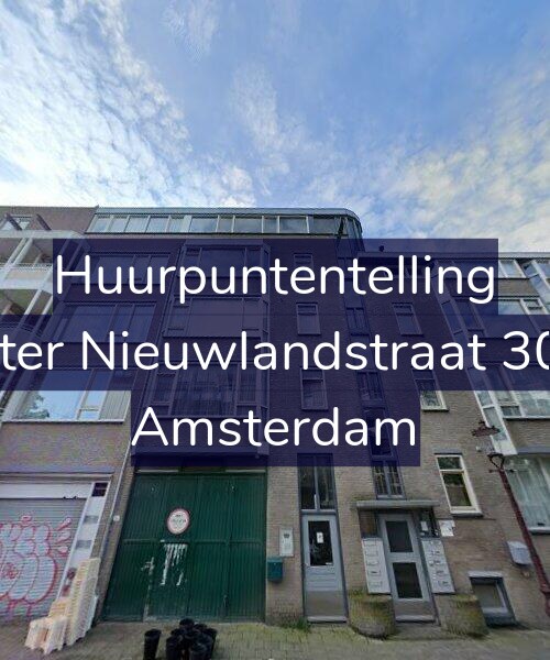 Foto gevel Huurpuntentelling voor Pieter Nieuwlandstraat 30-A, Amsterdam