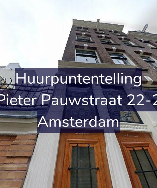 Foto gevel Huurpuntentelling voor Pieter Pauwstraat 22-2, Amsterdam