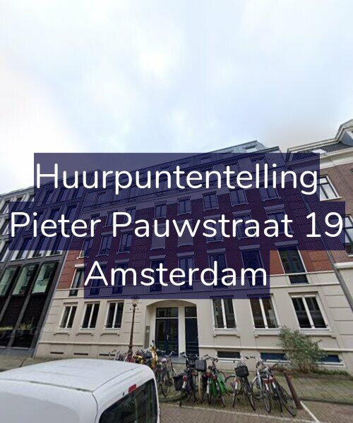 Foto gevel Huurpuntentelling voor Pieter Pauwstraat 19, Amsterdam