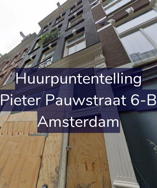 Foto gevel Huurpuntentelling voor Pieter Pauwstraat 6-B, Amsterdam