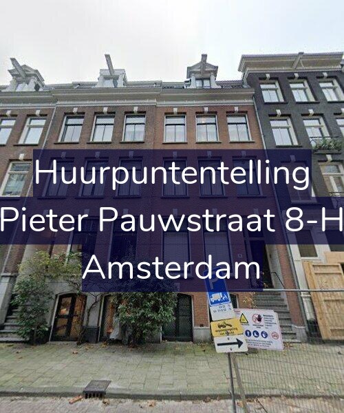 Foto gevel Huurpuntentelling voor Pieter Pauwstraat 8-H, Amsterdam