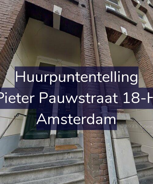 Foto gevel Huurpuntentelling voor Pieter Pauwstraat 18-H, Amsterdam