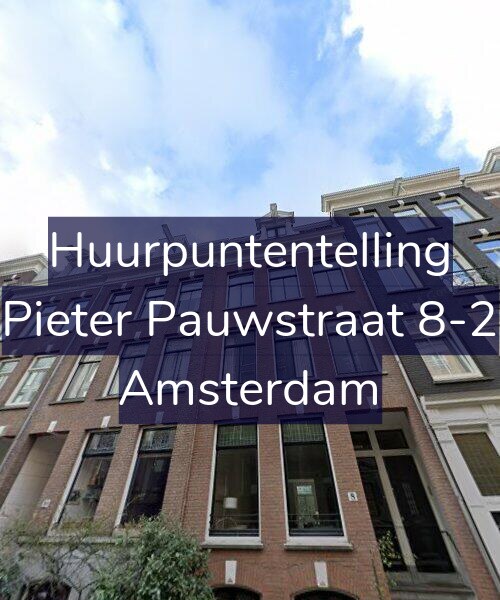 Foto gevel Huurpuntentelling voor Pieter Pauwstraat 8-2, Amsterdam