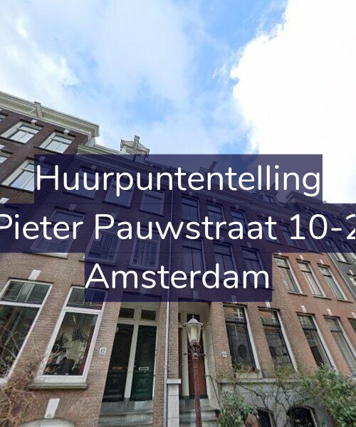 Foto gevel Huurpuntentelling voor Pieter Pauwstraat 10-2, Amsterdam