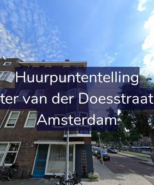 Foto gevel Huurpuntentelling voor Pieter van der Doesstraat 75, Amsterdam