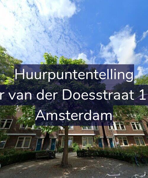 Foto gevel Huurpuntentelling voor Pieter van der Doesstraat 116-H, Amsterdam