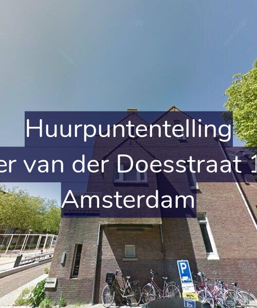 Foto gevel Huurpuntentelling voor Pieter van der Doesstraat 17-V, Amsterdam