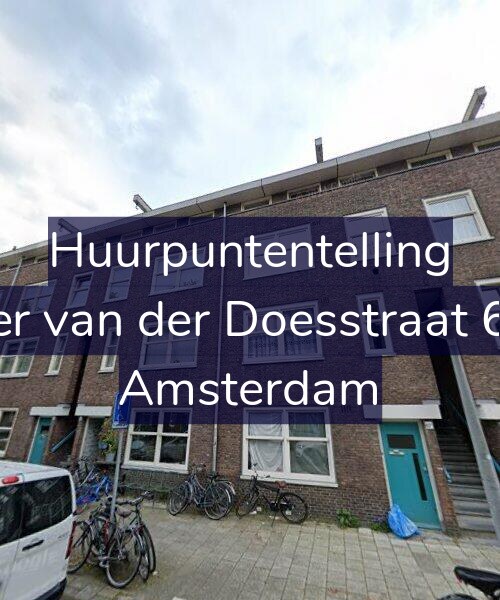 Foto gevel Huurpuntentelling voor Pieter van der Doesstraat 62-H, Amsterdam
