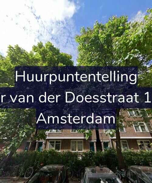 Foto gevel Huurpuntentelling voor Pieter van der Doesstraat 108-1, Amsterdam