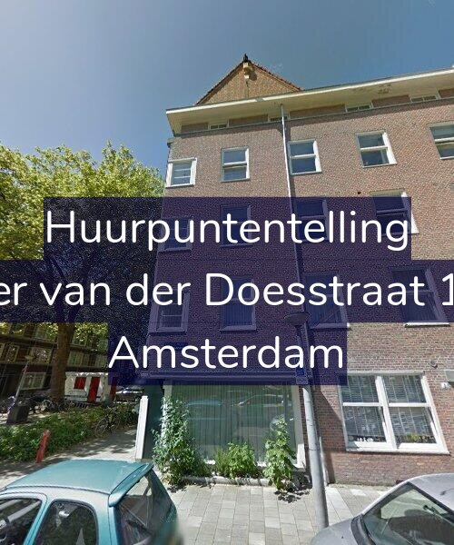 Foto gevel Huurpuntentelling voor Pieter van der Doesstraat 11-H, Amsterdam