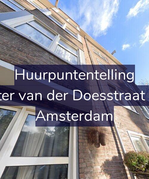 Foto gevel Huurpuntentelling voor Pieter van der Doesstraat 3-3, Amsterdam