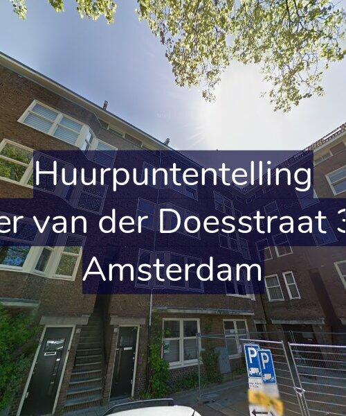 Foto gevel Huurpuntentelling voor Pieter van der Doesstraat 38-1, Amsterdam
