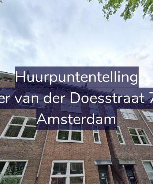 Foto gevel Huurpuntentelling voor Pieter van der Doesstraat 72-2, Amsterdam