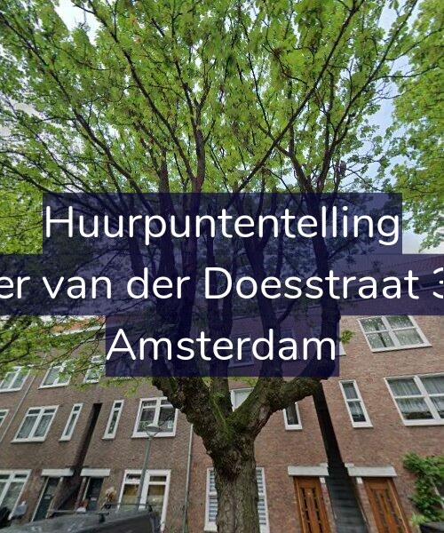 Foto gevel Huurpuntentelling voor Pieter van der Doesstraat 39-2, Amsterdam