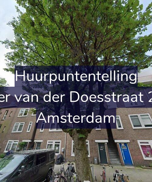 Foto gevel Huurpuntentelling voor Pieter van der Doesstraat 23-1, Amsterdam