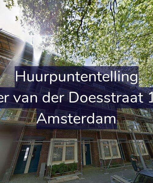 Foto gevel Huurpuntentelling voor Pieter van der Doesstraat 10-H, Amsterdam