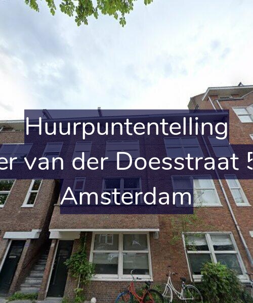 Foto gevel Huurpuntentelling voor Pieter van der Doesstraat 54-1, Amsterdam
