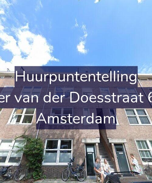 Foto gevel Huurpuntentelling voor Pieter van der Doesstraat 68-2, Amsterdam