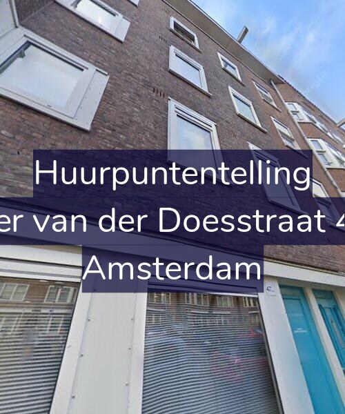 Foto gevel Huurpuntentelling voor Pieter van der Doesstraat 49-1, Amsterdam