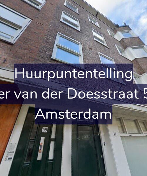 Foto gevel Huurpuntentelling voor Pieter van der Doesstraat 59-4, Amsterdam