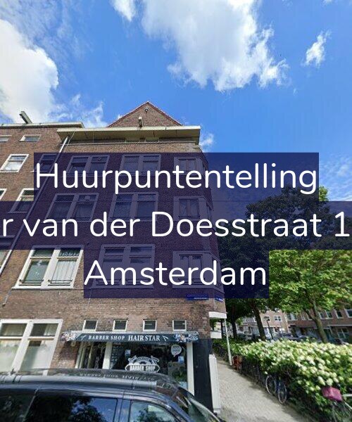 Foto gevel Huurpuntentelling voor Pieter van der Doesstraat 132-1, Amsterdam
