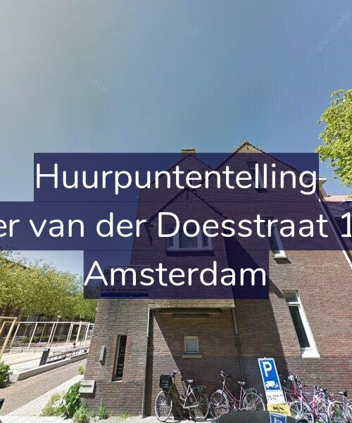 Foto gevel Huurpuntentelling voor Pieter van der Doesstraat 17-M, Amsterdam