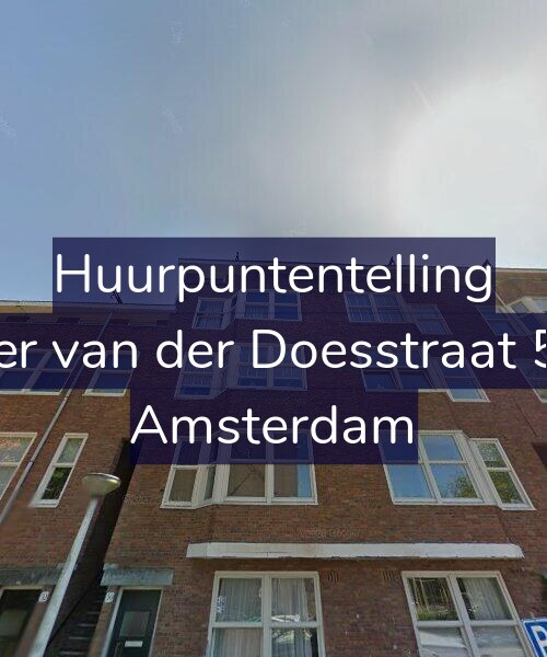 Foto gevel Huurpuntentelling voor Pieter van der Doesstraat 50-2, Amsterdam