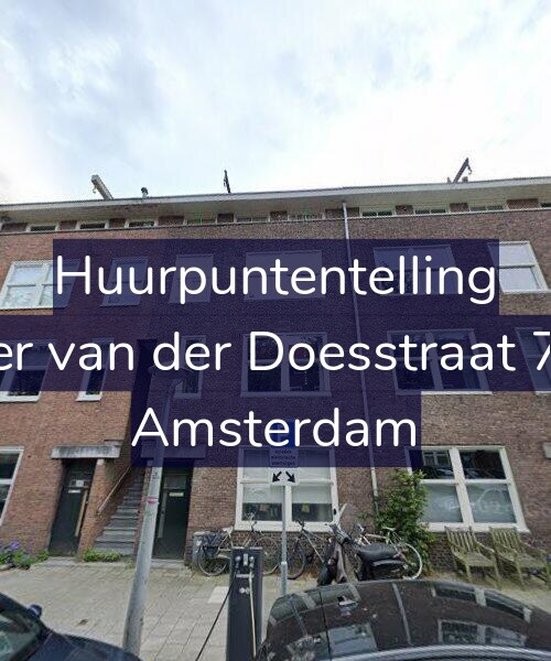 Foto gevel Huurpuntentelling voor Pieter van der Doesstraat 70-H, Amsterdam