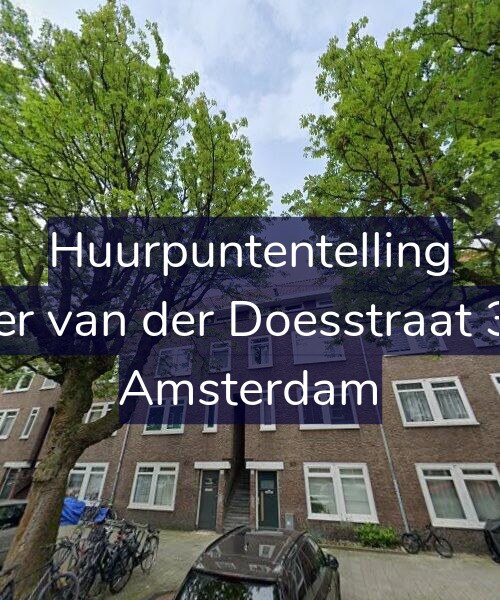 Foto gevel Huurpuntentelling voor Pieter van der Doesstraat 33-1, Amsterdam