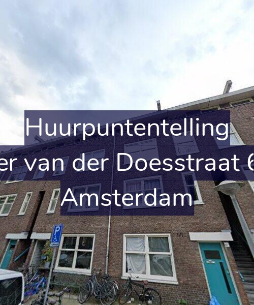 Foto gevel Huurpuntentelling voor Pieter van der Doesstraat 62-1, Amsterdam