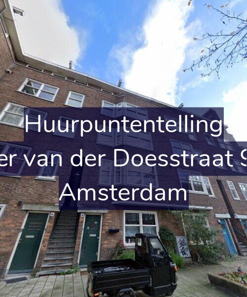 Foto gevel Huurpuntentelling voor Pieter van der Doesstraat 90-1, Amsterdam