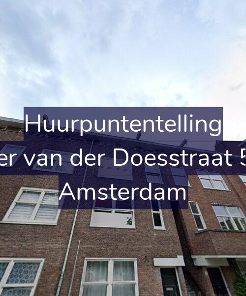 Foto gevel Huurpuntentelling voor Pieter van der Doesstraat 56-2, Amsterdam