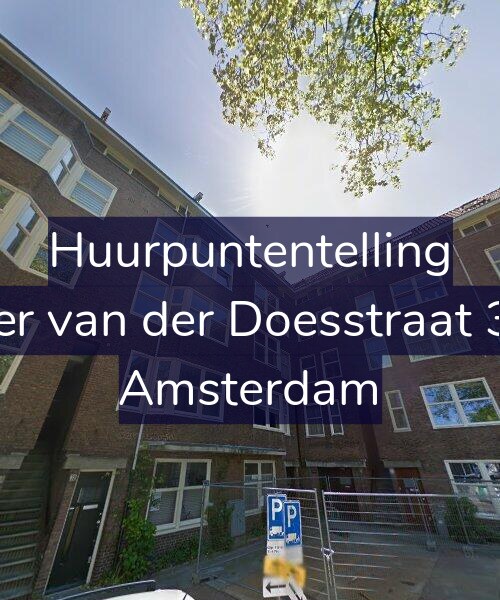 Foto gevel Huurpuntentelling voor Pieter van der Doesstraat 36-1, Amsterdam