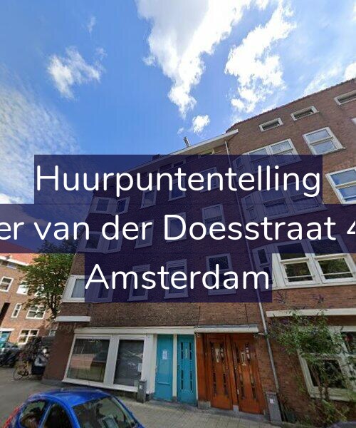 Foto gevel Huurpuntentelling voor Pieter van der Doesstraat 49-3, Amsterdam