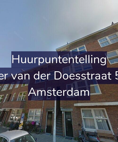 Foto gevel Huurpuntentelling voor Pieter van der Doesstraat 52-1, Amsterdam