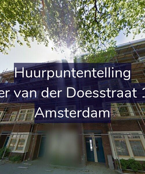 Foto gevel Huurpuntentelling voor Pieter van der Doesstraat 12-1, Amsterdam